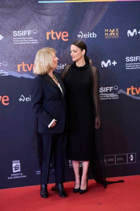 San Sebastian - Milo Screening Marion Cotillard, Nicole Garcia attended 7h40 ce matin-là Milo Red Carpet during 74th San Sebastian International Film Festival at Kursaal Theatre on September 24, 2026 in Donostia San Sebastian, Spain Photo by ABACAPRESS.COM San Sebastian Euskadi Spain  Copyright: xABACAx