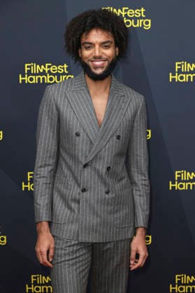 Lamin Leroy Gibba bei der Festivaleröffnung mit der Premiere des Kinofilms The Idiot(s) auf dem 34. Filmfest Hamburg 2026 im Cinemaxx Dammtor. Hamburg, 24.09.2026