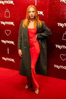 ABB TKMAXX- Anna Ermakova zu Gast auf dem roten Teppich bei der Neueroeffnung der TK Maxx Filiale am Alexanderplatz am 24.09.2026 in Berlin Berlin Deutschland