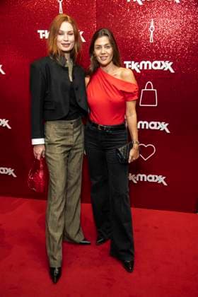ABB TKMAXX- Jana Heinisch und Nadine Klein zu Gast auf dem roten Teppich bei der Neueroeffnung der TK Maxx Filiale am Alexanderplatz am 24.09.2026 in Berlin Berlin Deutschland