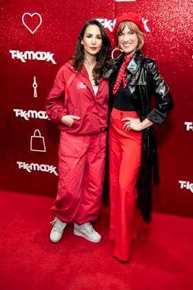 ABB TKMAXX- SÄ±la Sahin und Isabell Horn zu Gast auf dem roten Teppich bei der Neueroeffnung der TK Maxx Filiale am Alexanderplatz am 24.09.2026 in Berlin Berlin Deutschland