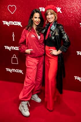 ABB TKMAXX- SÄ±la Sahin und Isabell Horn zu Gast auf dem roten Teppich bei der Neueroeffnung der TK Maxx Filiale am Alexanderplatz am 24.09.2026 in Berlin Berlin Deutschland