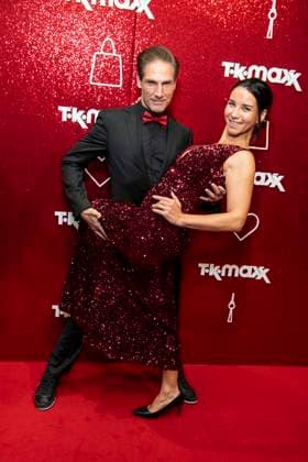 ABB TKMAXX- Christian Polanc und Laura Brand zu Gast auf dem roten Teppich bei der Neueroeffnung der TK Maxx Filiale am Alexanderplatz am 24.09.2026 in Berlin Berlin Deutschland
