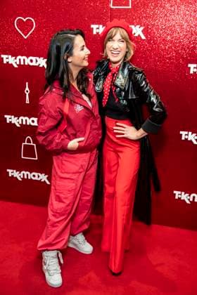 ABB TKMAXX- SÄ±la Sahin und Isabell Horn zu Gast auf dem roten Teppich bei der Neueroeffnung der TK Maxx Filiale am Alexanderplatz am 24.09.2026 in Berlin Berlin Deutschland