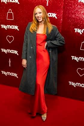 ABB TKMAXX- Anna Ermakova zu Gast auf dem roten Teppich bei der Neueroeffnung der TK Maxx Filiale am Alexanderplatz am 24.09.2026 in Berlin Berlin Deutschland