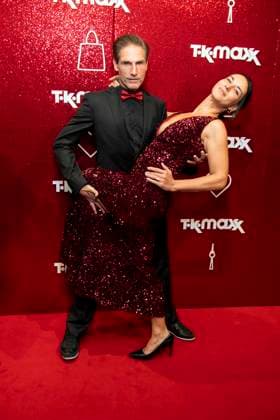 ABB TKMAXX- Christian Polanc und Laura Brand zu Gast auf dem roten Teppich bei der Neueroeffnung der TK Maxx Filiale am Alexanderplatz am 24.09.2026 in Berlin Berlin Deutschland