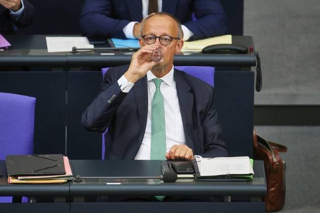 Berlin, Deutschland, 25.09.2026: Deutscher Bundestag: 97. Bundestagssitzung: Bundeskanzler Friedrich Merz (CDU) Copyright: xdtsxNachrichtenagenturx dts_136419