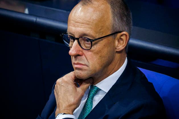 Friedrich Merz (CDU), Bundeskanzler, aufgenommen im Plenum des Deutschen Bundestages. Berlin, 25.09.2026. Berlin Deutschland Copyright: xThomasxTrutschelx