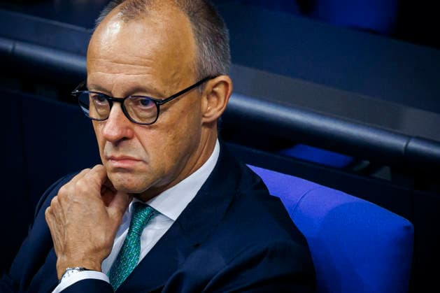 Friedrich Merz (CDU), Bundeskanzler, aufgenommen im Plenum des Deutschen Bundestages. Berlin, 25.09.2026. Berlin Deutschland Copyright: xThomasxTrutschelx