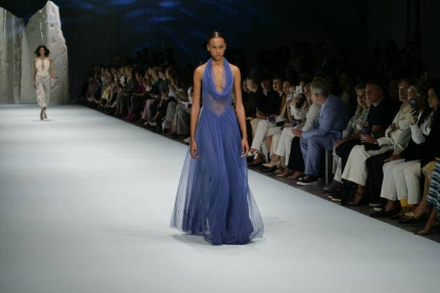 IPA88945418 - Milan, Milan Women s Fashion Week: Spring Summer 2026 2027 - Women s Fashion, Spring Summer 2026–2027, Genny s fashion show. Runway  Copyright: xLucaxPontix xLucaPonti IpaAgencyx IPA88945418