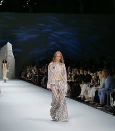 IPA88945426 - Milan, Milan Women s Fashion Week: Spring Summer 2026 2027 - Women s Fashion, Spring Summer 2026–2027, Genny s fashion show. Runway  Copyright: xLucaxPontix xLucaPonti IpaAgencyx IPA88945426