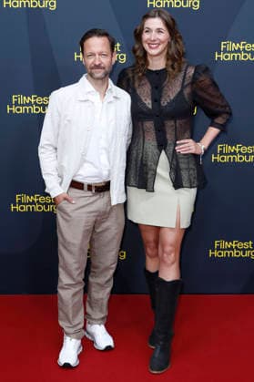 David Wehle und Andrea Gerhard bei der Festivaleröffnung mit der Premiere des Kinofilms The Idiot(s) auf dem 34. Filmfest Hamburg 2026 im Cinemaxx Dammtor. Hamburg, 24.09.2026