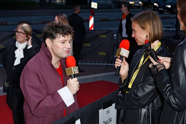Christian Friedel bei der Festivaleröffnung mit der Premiere des Kinofilms The Idiot(s) auf dem 34. Filmfest Hamburg 2026 im Cinemaxx Dammtor. Hamburg, 24.09.2026