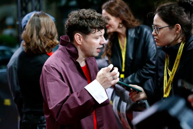 Christian Friedel bei der Festivaleröffnung mit der Premiere des Kinofilms The Idiot(s) auf dem 34. Filmfest Hamburg 2026 im Cinemaxx Dammtor. Hamburg, 24.09.2026