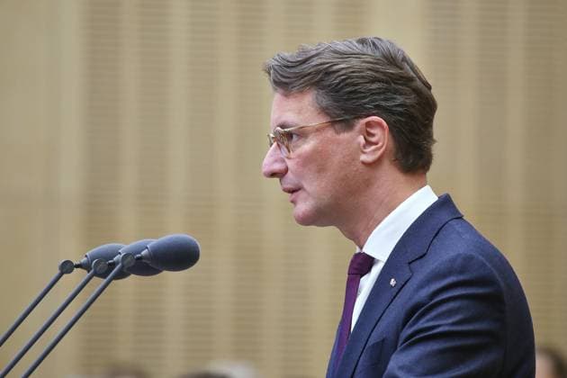 Berlin, Deutschland, 25.09.2026: Bundesrat: 1068. Sitzung des Bundesrates: Hendrik Wüst, CDU, Ministerpräsident von NRW, hält eine Rede. Copyright: xdtsxNachrichtenagenturx dts_136432