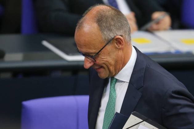 Berlin, Deutschland, 25.09.2026: Deutscher Bundestag: 97. Bundestagssitzung: Bundeskanzler Friedrich Merz (CDU) Copyright: xdtsxNachrichtenagenturx dts_136434