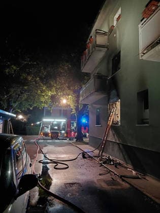 IPA88946787 - September 25, 2026 - Lucca: An apartment fire leaves two dead and 13 injured Source: Fire Department Press Office  Copyright: xUfficioxstampaxvigilixdelxfuocox xIacopoxGianninix IPA88946787.jpeg