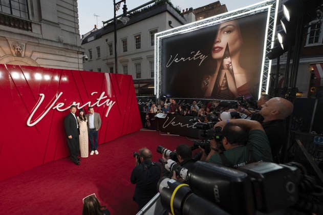 Josh Hartnett, Dakota Johnson und Michael Showalter beim Special Screening des Kinofilms Verity - Dunkle Geheimnisse im Curzon Mayfiar. London, 24.09.2026