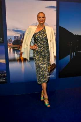 ABB GUERLAIN_ Franziska Knuppe zu Gast bei der Feier Event des Launch der Marke Maision Guerlain im Lofthouse am 24.09.2026 in Duesseldorf - Guerlain ist ein franzoesischer Kosmetikkonzern NRW Deutschland