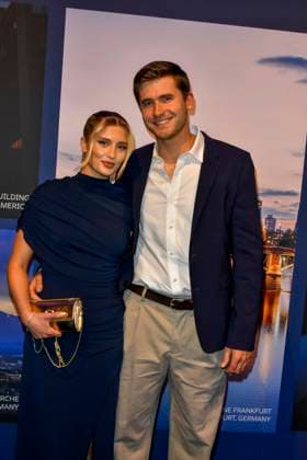 ABB GUERLAIN- Luna Schweiger mit Freund Lucas Wenz Springreiter zu Gast bei der Feier Event des Launch der Marke Maision Guerlain im Lofthouse am 24.09.2026 in Duesseldorf - Guerlain ist ein franzoesischer Kosmetikkonzern NRW Deutschland