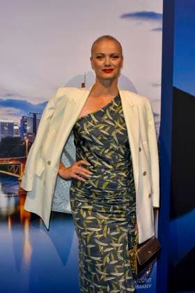 ABB GUERLAIN_ Franziska Knuppe zu Gast bei der Feier Event des Launch der Marke Maision Guerlain im Lofthouse am 24.09.2026 in Duesseldorf - Guerlain ist ein franzoesischer Kosmetikkonzern NRW Deutschland