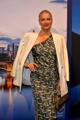 ABB GUERLAIN_ Franziska Knuppe zu Gast bei der Feier Event des Launch der Marke Maision Guerlain im Lofthouse am 24.09.2026 in Duesseldorf - Guerlain ist ein franzoesischer Kosmetikkonzern NRW Deutschland