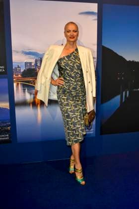 ABB GUERLAIN_ Franziska Knuppe zu Gast bei der Feier Event des Launch der Marke Maision Guerlain im Lofthouse am 24.09.2026 in Duesseldorf - Guerlain ist ein franzoesischer Kosmetikkonzern NRW Deutschland