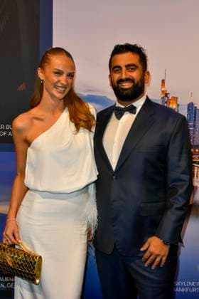 ABB GUERLAIN- Stella Elena, Joseph Uyanik zu Gast bei der Feier Event des Launch der Marke Maision Guerlain im Lofthouse am 24.09.2026 in Duesseldorf - Guerlain ist ein franzoesischer Kosmetikkonzern NRW Deutschland