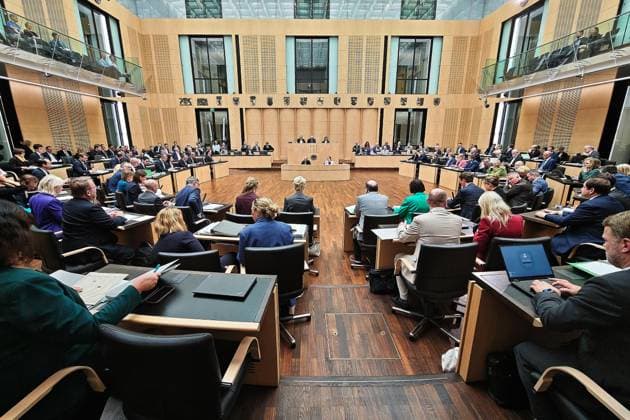 Berlin, Deutschland, 25.09.2026: Bundesrat: 1068. Sitzung des Bundesrates: Blick in den Plenarsaal Copyright: xdtsxNachrichtenagenturx dts_136445