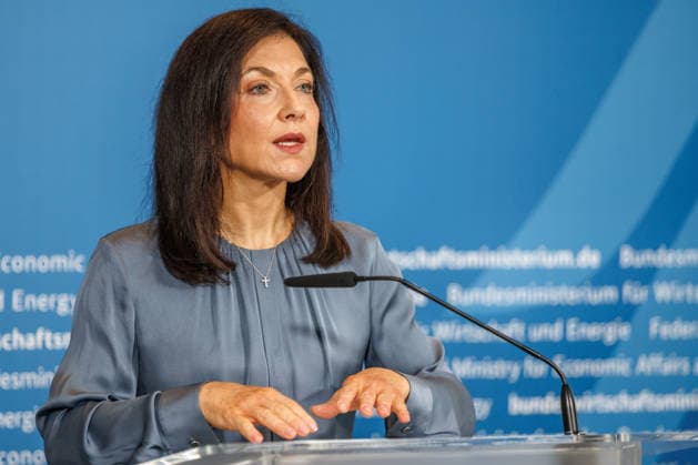 Pressestatement von Bundesministerin Katherina Reiche Pressestatement von Bundesministerin fuer Wirtschaft und Energie, Katherina Reiche am 25.09.2026 in Berlin. Berlin Berlin Deutschland BMWE