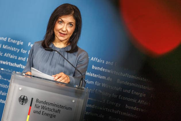Pressestatement von Bundesministerin Katherina Reiche Pressestatement von Bundesministerin fuer Wirtschaft und Energie, Katherina Reiche am 25.09.2026 in Berlin. Berlin Berlin Deutschland BMWE