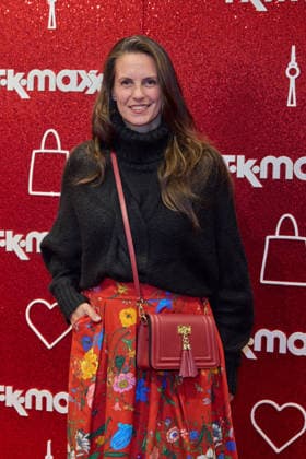 Katrin Wrobel - Wiedereroeffnung nach Erweiterung des TK Maxx Stores unter dem CODE RED Night am Alexanderplatz in Berlin am 24.09.2026. TK Maxx Store Re-Opening
