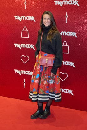 Katrin Wrobel - Wiedereroeffnung nach Erweiterung des TK Maxx Stores unter dem CODE RED Night am Alexanderplatz in Berlin am 24.09.2026. TK Maxx Store Re-Opening