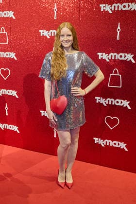 Barbara Meier - Wiedereroeffnung nach Erweiterung des TK Maxx Stores unter dem CODE RED Night am Alexanderplatz in Berlin am 24.09.2026. TK Maxx Store Re-Opening