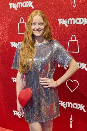 Barbara Meier - Wiedereroeffnung nach Erweiterung des TK Maxx Stores unter dem CODE RED Night am Alexanderplatz in Berlin am 24.09.2026. TK Maxx Store Re-Opening