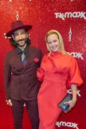 Massimo Sinato und Isabel Edvardsson - Wiedereroeffnung nach Erweiterung des TK Maxx Stores unter dem CODE RED Night am Alexanderplatz in Berlin am 24.09.2026. TK Maxx Store Re-Opening