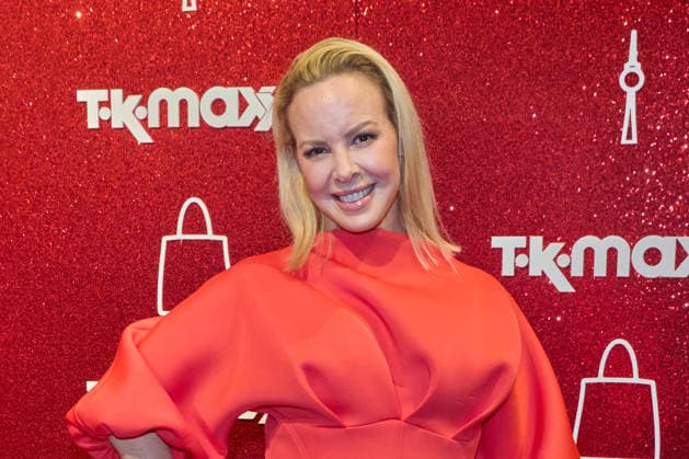Isabel Edvardsson - Wiedereroeffnung nach Erweiterung des TK Maxx Stores unter dem CODE RED Night am Alexanderplatz in Berlin am 24.09.2026. TK Maxx Store Re-Opening