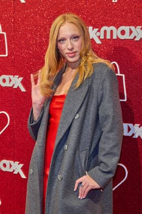 Anna Ermakova - Wiedereroeffnung nach Erweiterung des TK Maxx Stores unter dem CODE RED Night am Alexanderplatz in Berlin am 24.09.2026. TK Maxx Store Re-Opening