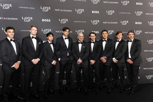 Sports stars attend the Laver Cup Opening Night Gala at Magazine London in London, England Featuring: Team USA Where: London, Greater London, United Kingdom When: 24 Sep 2026 Credit: Alex Cropper Cover Images **Mandatory Credit: Alex Cropper Cover Images** EDITORIAL USE ONLY. NOT FOR USE BY NEWSPAPERS BASED IN THE UK. Copyright: xx coverimg56056914