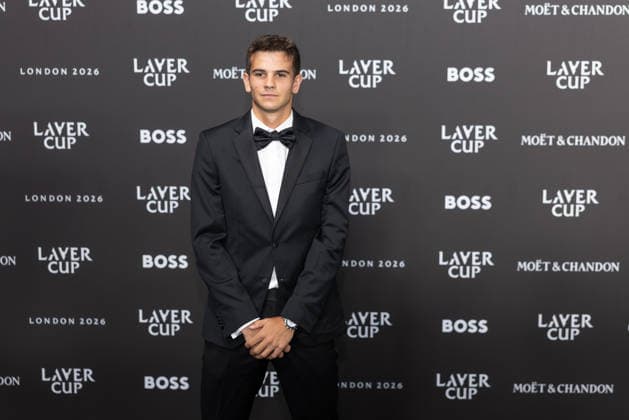 Sports stars attend the Laver Cup Opening Night Gala at Magazine London in London, England Featuring: Rafael Jodar Where: London, Greater London, United Kingdom When: 24 Sep 2026 Credit: Alex Cropper Cover Images **Mandatory Credit: Alex Cropper Cover Images** EDITORIAL USE ONLY. NOT FOR USE BY NEWSPAPERS BASED IN THE UK. Copyright: xx coverimg56056886