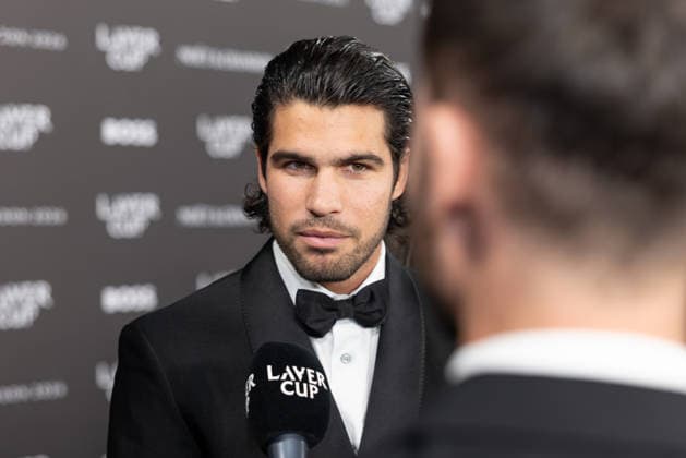 Sports stars attend the Laver Cup Opening Night Gala at Magazine London in London, England Featuring: Carlos Alcaraz Where: London, Greater London, United Kingdom When: 24 Sep 2026 Credit: Alex Cropper Cover Images **Mandatory Credit: Alex Cropper Cover Images** EDITORIAL USE ONLY. NOT FOR USE BY NEWSPAPERS BASED IN THE UK. Copyright: xx coverimg56056888