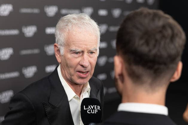 Sports stars attend the Laver Cup Opening Night Gala at Magazine London in London, England Featuring: John Mcenroe Where: London, Greater London, United Kingdom When: 24 Sep 2026 Credit: Alex Cropper Cover Images **Mandatory Credit: Alex Cropper Cover Images** EDITORIAL USE ONLY. NOT FOR USE BY NEWSPAPERS BASED IN THE UK. Copyright: xx coverimg56056892