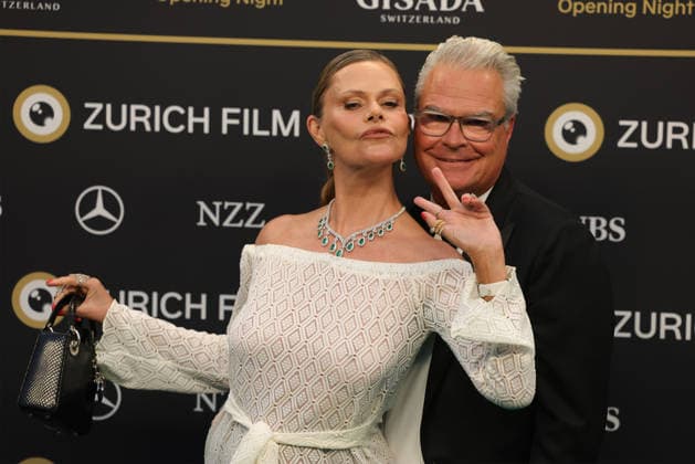 22. Zurich Film Festival 2026 Irina Beller und Thomas Dürr auf dem grünen Teppich. Opening Night des 22. Zurich Film Festivals am 24.09.2026 im Kongresshaus Zürich. Kanton Zürich, Schweiz.
