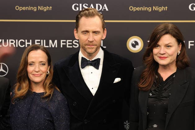 22. Zurich Film Festival 2026 Jennifer Peedom, Tom Hiddleston und Rebekka Karijord auf dem grünen Teppich. Opening Night des 22. Zurich Film Festivals am 24.09.2026 im Kongresshaus Zürich. Kanton Zürich, Schweiz.