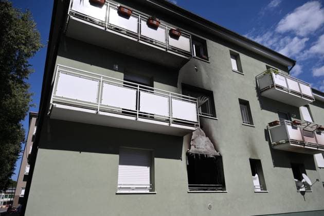 September 25, 2026, Lucca, Lucca, Italy: A building caught fire overnight, killing two people in San Vito a Lucca. The building is uninhabitable, with 16 people evacuated. Lucca, September 25, 2026 Lucca Italy  - ZUMAa289 20260925_zia_a289_098 Copyright: xStefanoxDallexLuchex xAgfx