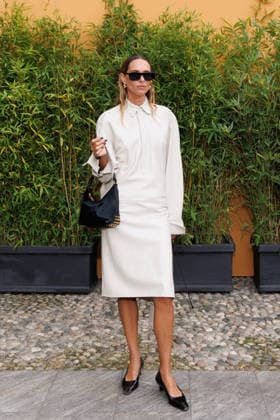 IPA88955477 - Milan, Milan Women™s Fashion Week Spring Summer 2027 - Women™s Fashion, Spring Summer 2027 - Tod™s fashion show - guests - In the photo: Candela Pelizza  Copyright: xCinziaxCamelax xx IPA88955477