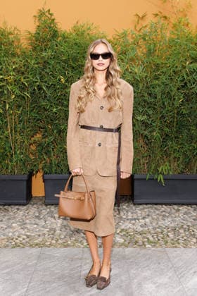 IPA88955168 - Milan, Milan Women™s Fashion Week Spring Summer 2027 - Women™s Fashion, Spring Summer 2027 - Tod™s fashion show - guests - Pictured: Laila Hasanovic  Copyright: xCinziaxCamelax xx IPA88955168