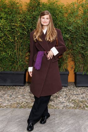 IPA88955217 - Milan, Milan Women™s Fashion Week Spring Summer 2027 - Women™s Fashion, Spring Summer 2027 - Tod™s fashion show - guests - In the photo: SARA WALKER  Copyright: xCinziaxCamelax xx IPA88955217
