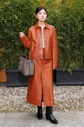 IPA88955292 - Milan, Milan Women™s Fashion Week Spring Summer 2027 - Women™s Fashion, Spring Summer 2027 - Tod™s fashion show - guests - Pictured: Zhang Jingyi  Copyright: xCinziaxCamelax xx IPA88955292