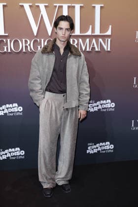 Cinema Paradiso - Giorgio Armani Party - Paris Noe Constantinides attends Armani Beauty party held at the Eiffel Tower in Paris, France on September 24, 2026, marking the opening night of the first edition of the Cinema Paradiso Tour Eiffel festival, organized by mk2 in the Salle Gustave Eiffel on the monument s first floor, as Armani Beauty celebrates the launch of its new men s fragrance I Will with campaign face actor Jonathan Bailey in attendance. Photo by David Boyer ABACAPRESS.COM Paris France  Copyright: xBoyerxDavid ABACAx